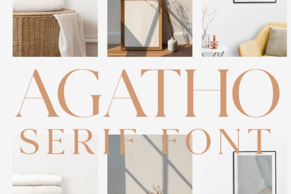 Agatho: The Elegant Serif for Modern Design