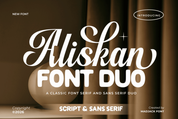 Aliskan: The Font Duo That Balances Timeless Elegance with Modern Clarity