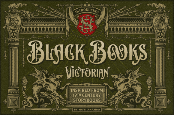 Black Books Victorian: The Bold Blackletter for Impactful Design