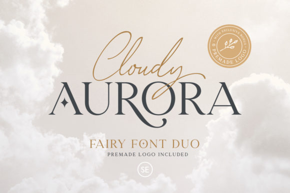 Cloudy Aurora: A Duo Font for Dynamic Design