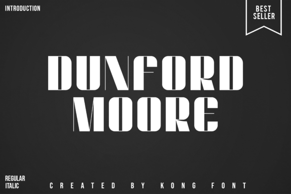 Dunford Moore: The Bold Font for Impactful Design