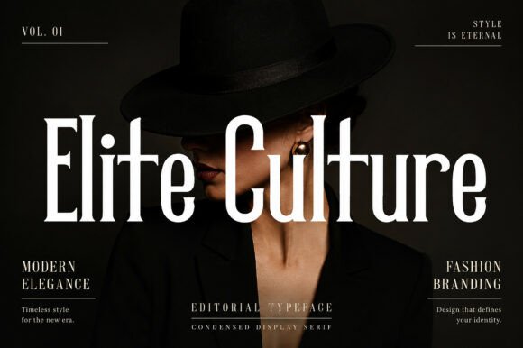 Elite Culture: Redefining Modern Elegance in Typography