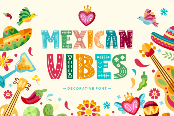 Embrace Vibrant Creativity: Using Mexican Vibes Font
