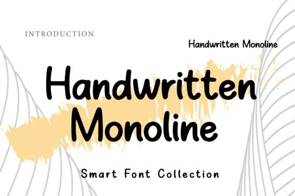 Handwritten Monoline: The Modern Marker Style for Clean Design