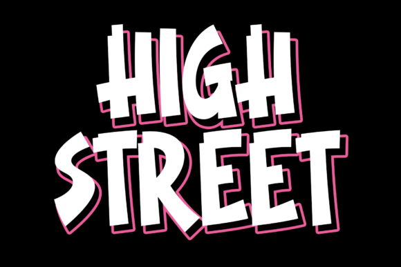 High Street: A Script Font for Elegant Branding