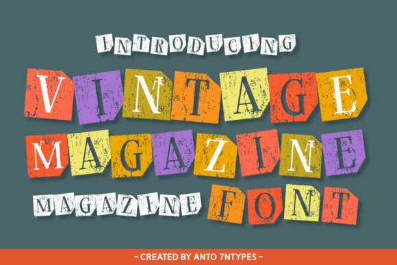 Revive Retro Charm with the Vintage Magazine Typeface