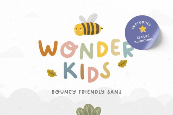Wonder Kids: A Friendly Handwritten Font with Character